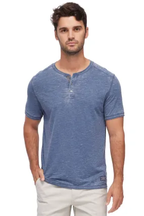 Flag & Anthem Chatham Burnout Henley- 2 Colors!