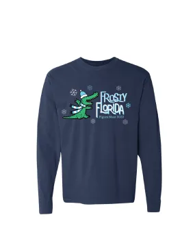 Frosty Florida Comfort Colors Long Sleeve T-Shirt