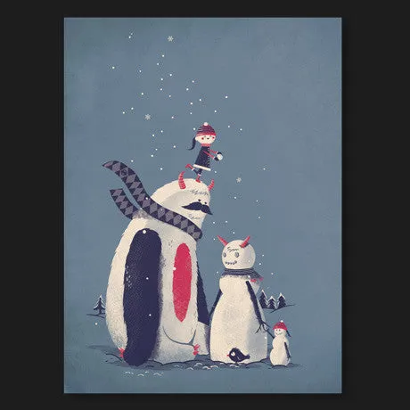 Frosty Friendship Print