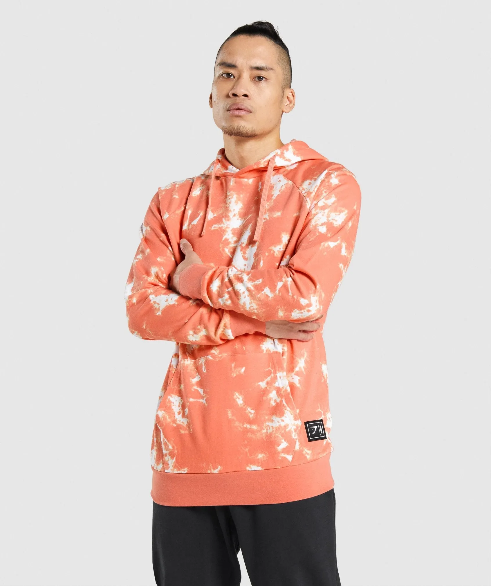 Gymshark Restore Hoodie - Orange Print