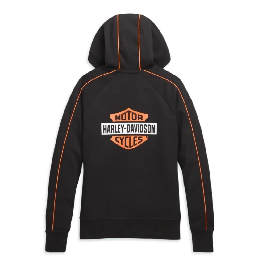 Harley-Davidson® Women's Performance Logo Slim Fit Hoodie - 98773-20VW