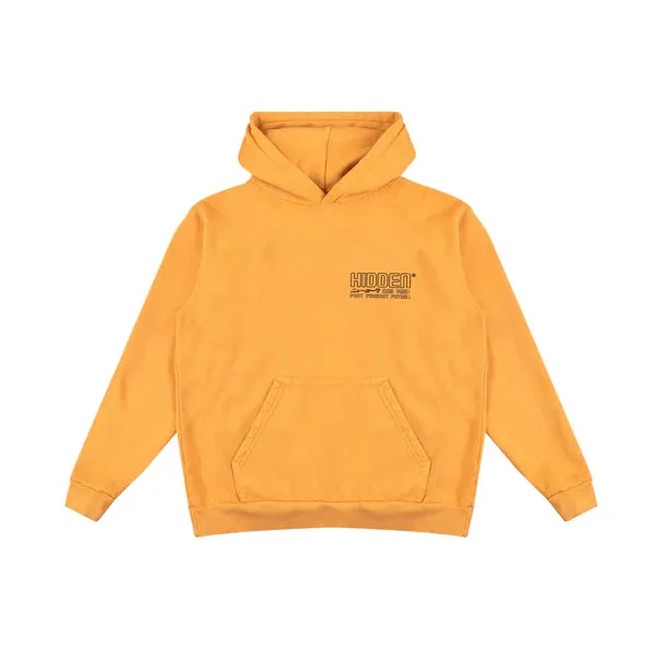 Hidden Koi Fish Orange Hoodie