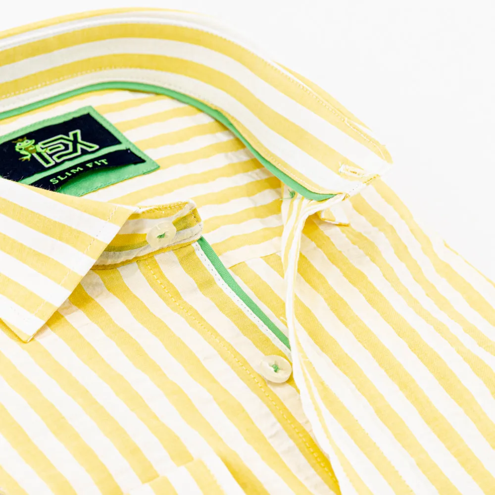 Ivan - Yellow Button Down Shirt