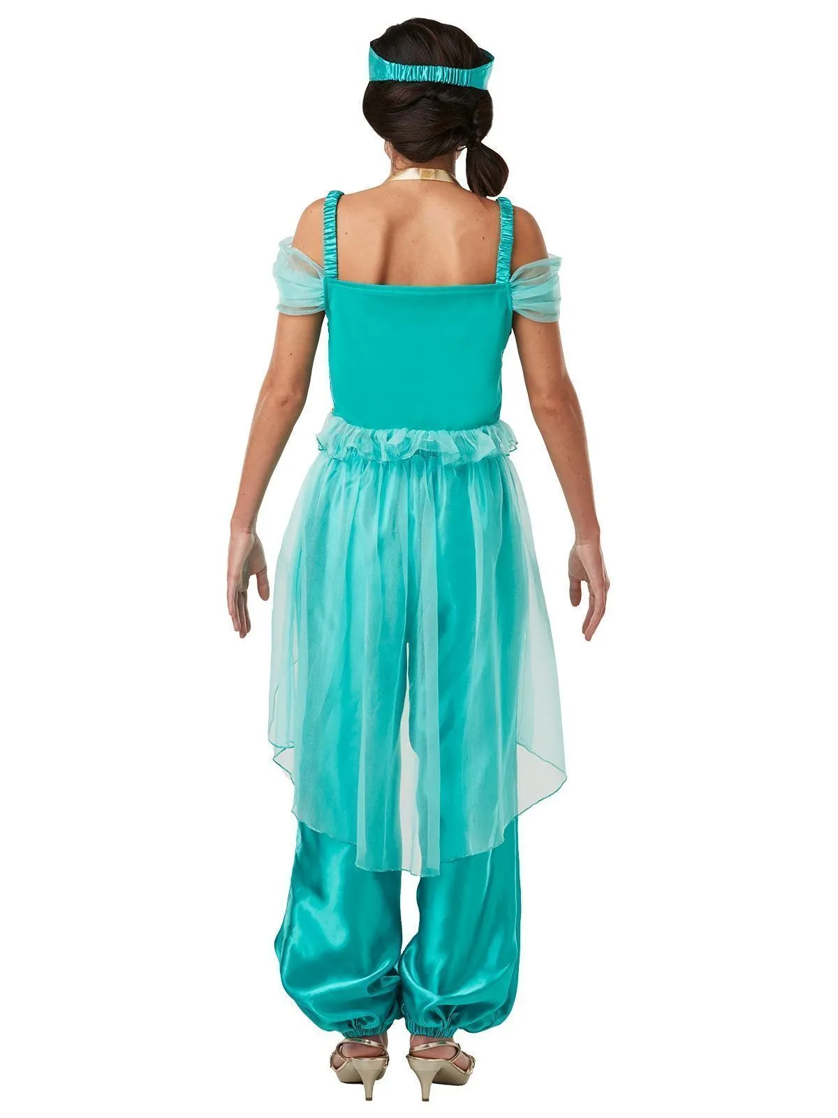 Jasmine Deluxe Costume for Adults - Disney Aladdin