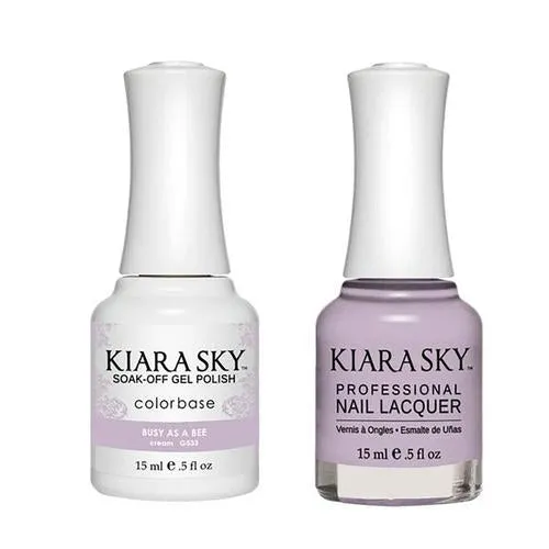 Kiara Sky Classic Gel & Polish Duo - #533 Busy As A Bee