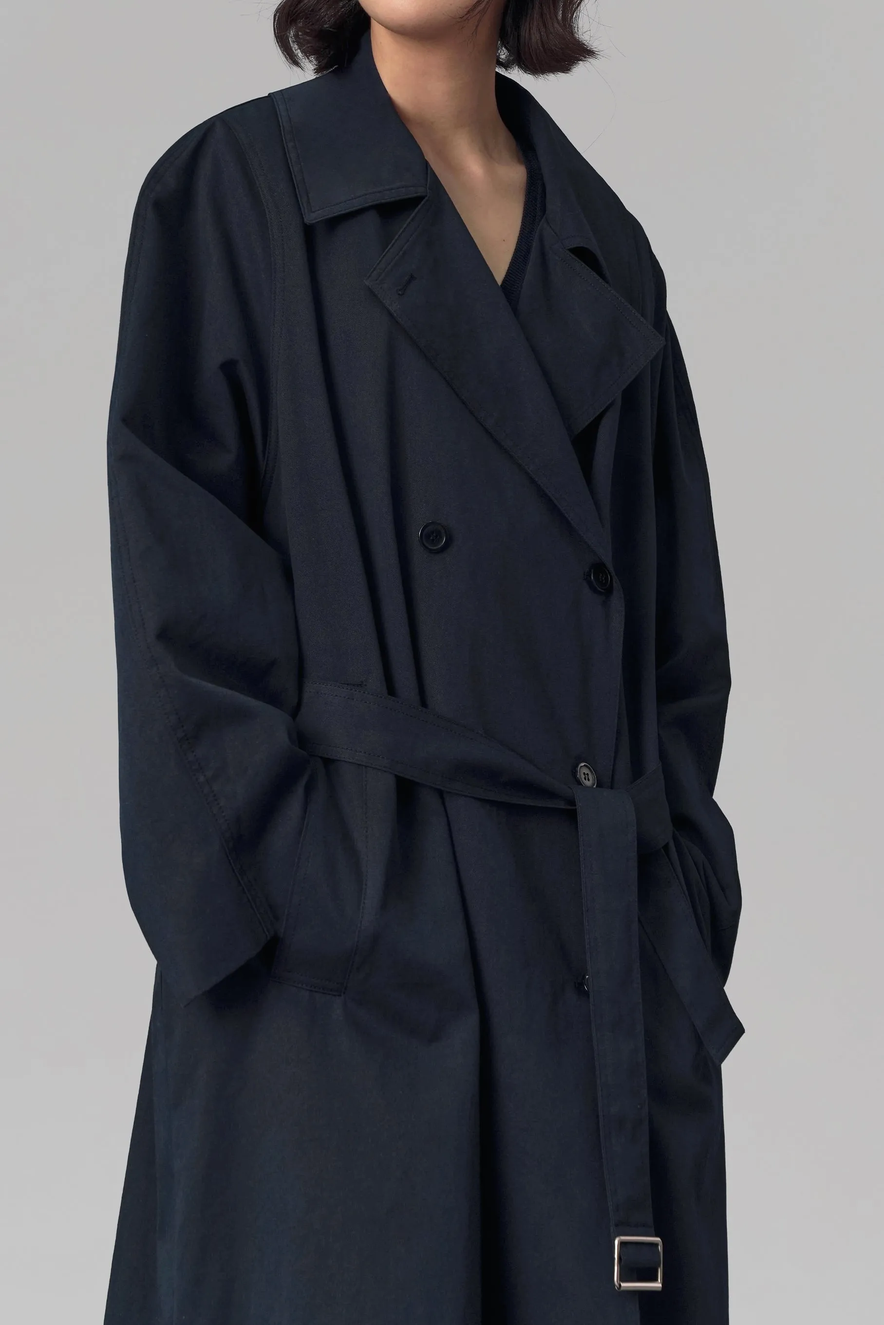 Lable Trench Coat