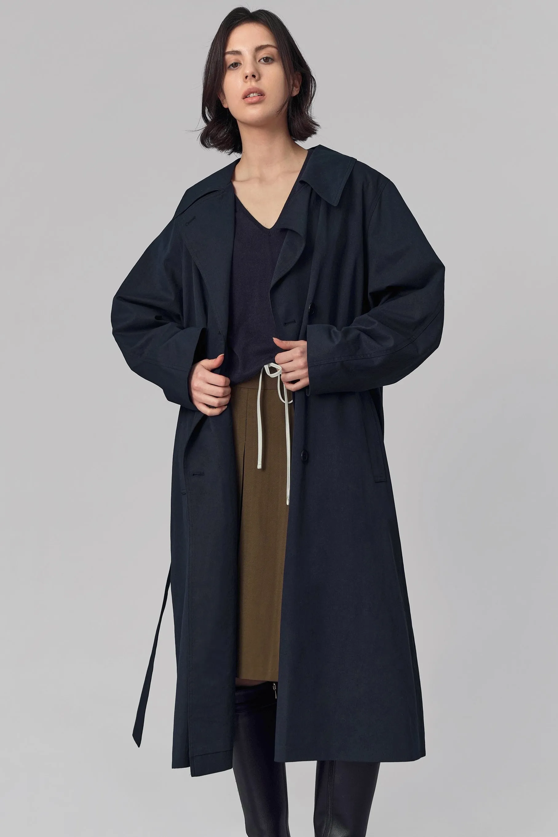 Lable Trench Coat