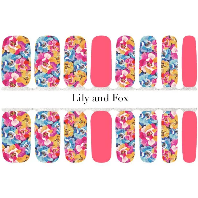 Lily And Fox - Nail Wrap - Painted Spring