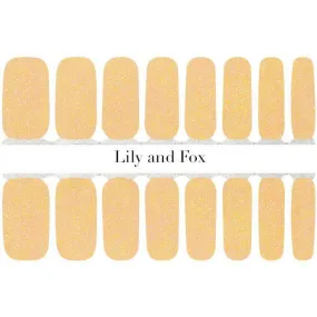 Lily and Fox - Nail Wrap - Peach Bellini