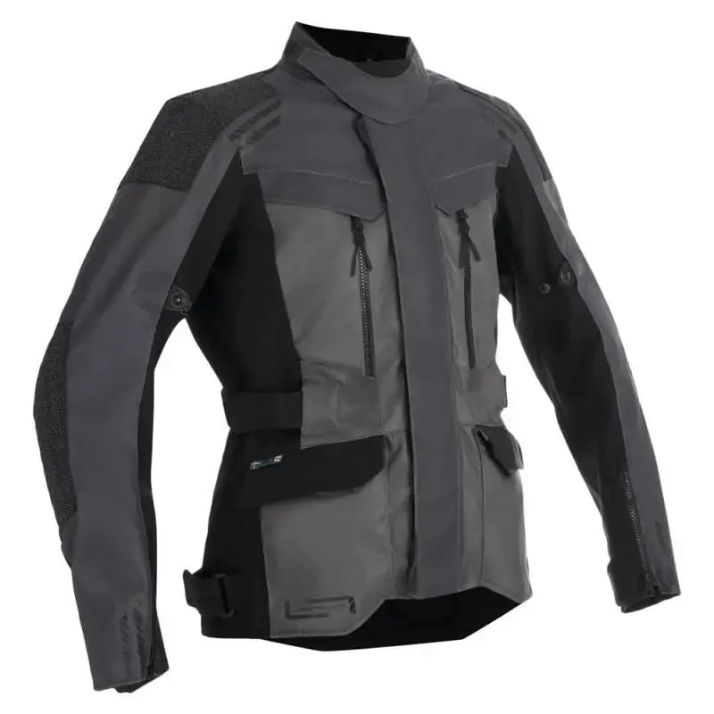 Lindstrands Storbo Textile Jacket Dark Grey