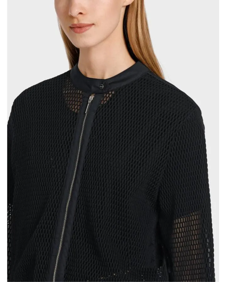 Marc Cain Mesh Bomber Jacket