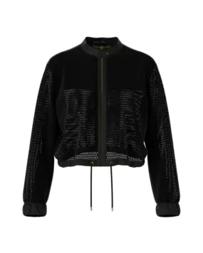 Marc Cain Mesh Bomber Jacket