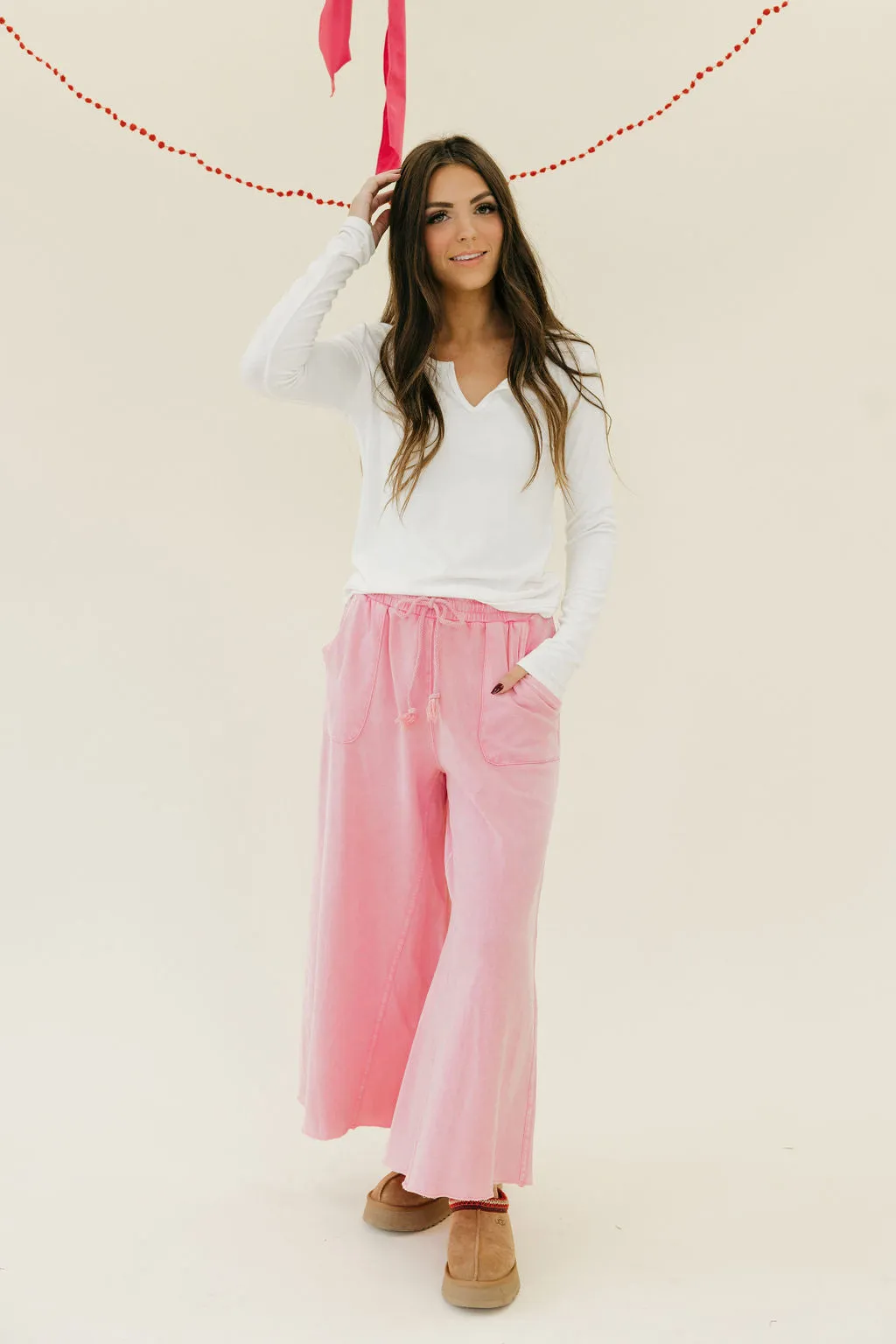 Maren Pants-Barbie Pink