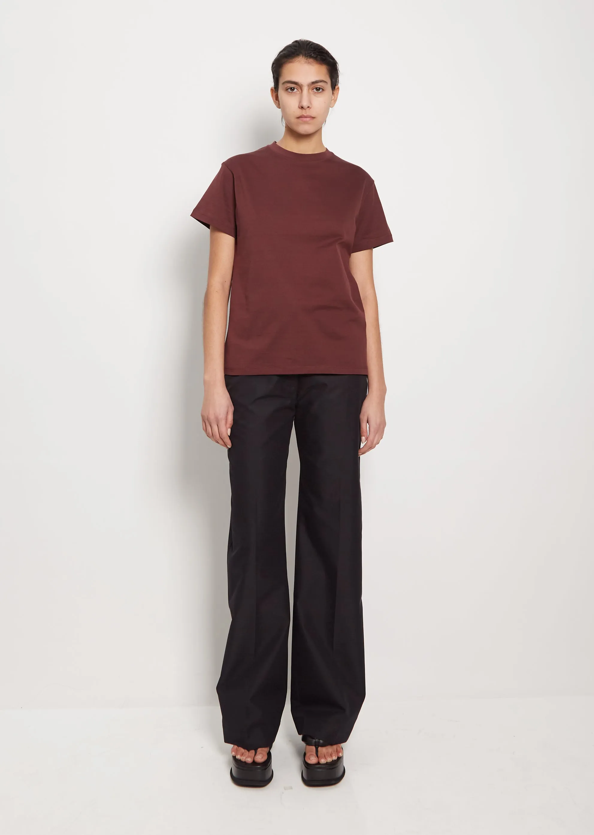 Marine Perfect Tee — Chestnut