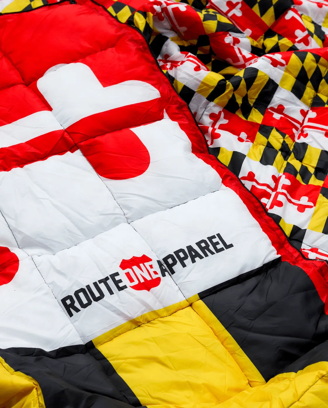 Maryland Flag / Packable Blanket