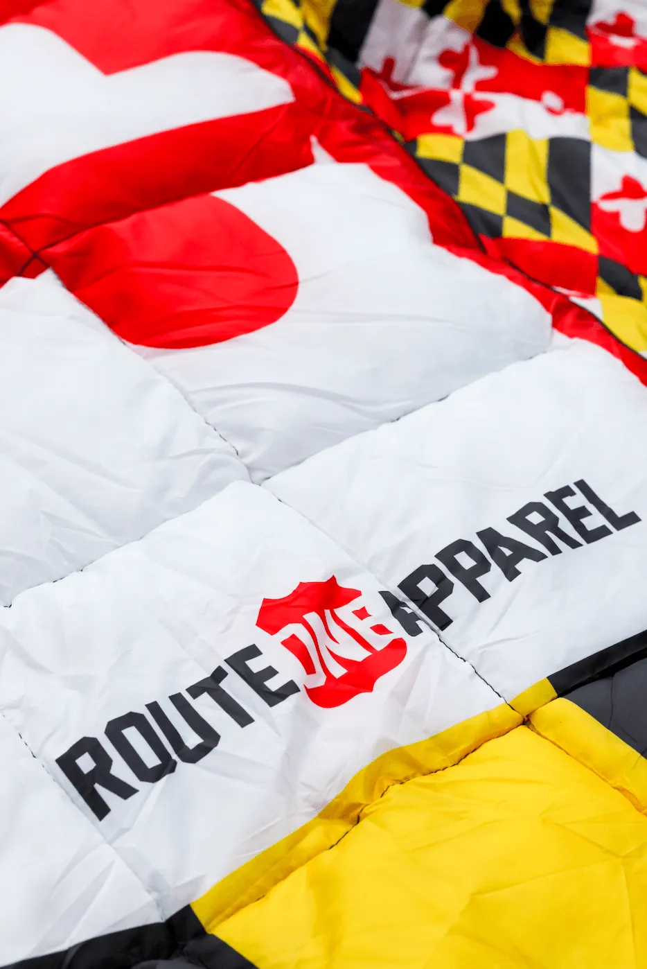 Maryland Flag / Packable Blanket