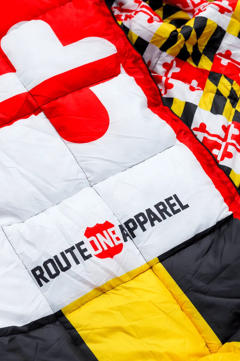 Maryland Flag / Packable Blanket