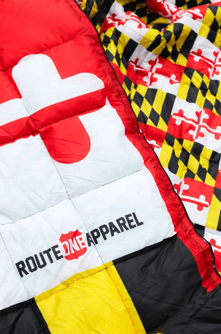 Maryland Flag / Packable Blanket