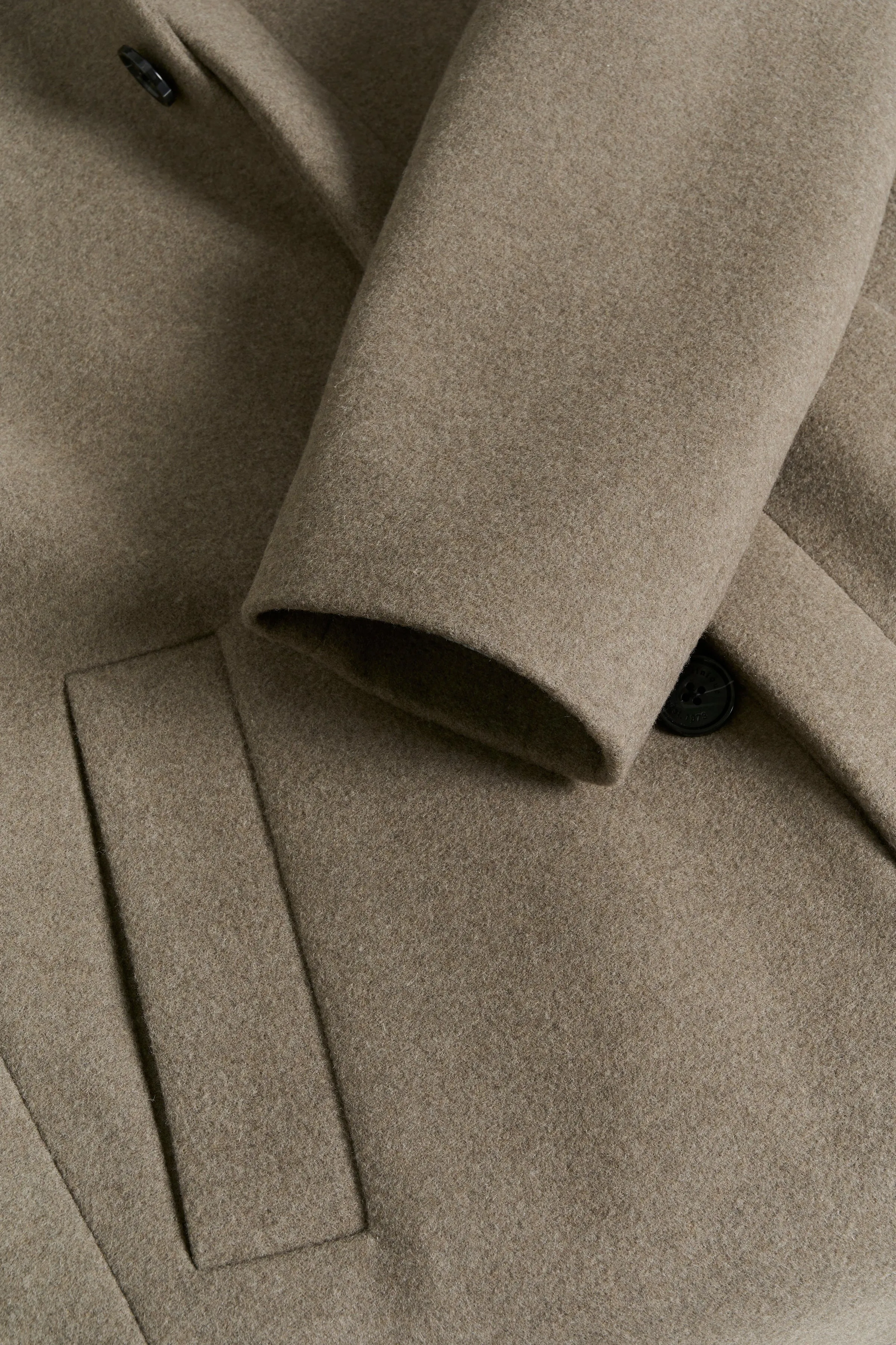 Matinique® Harvey N Classic Wool Coat/Morel - New AW24