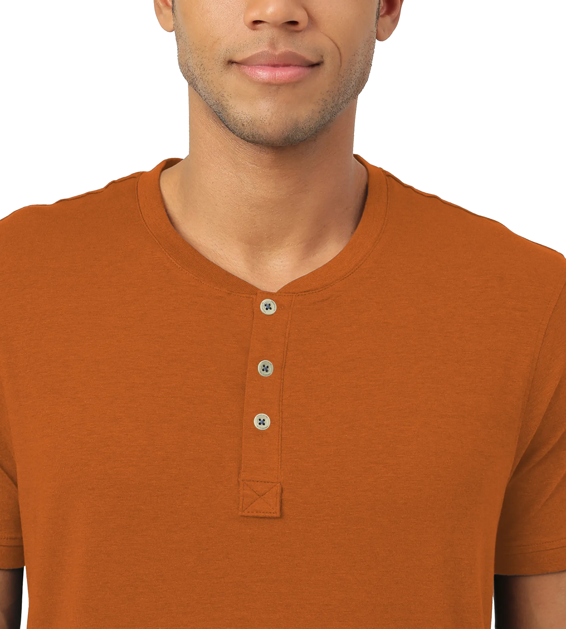 Medallion Gold Henley 2.0 - Half Sleeves (Pack Of 1)