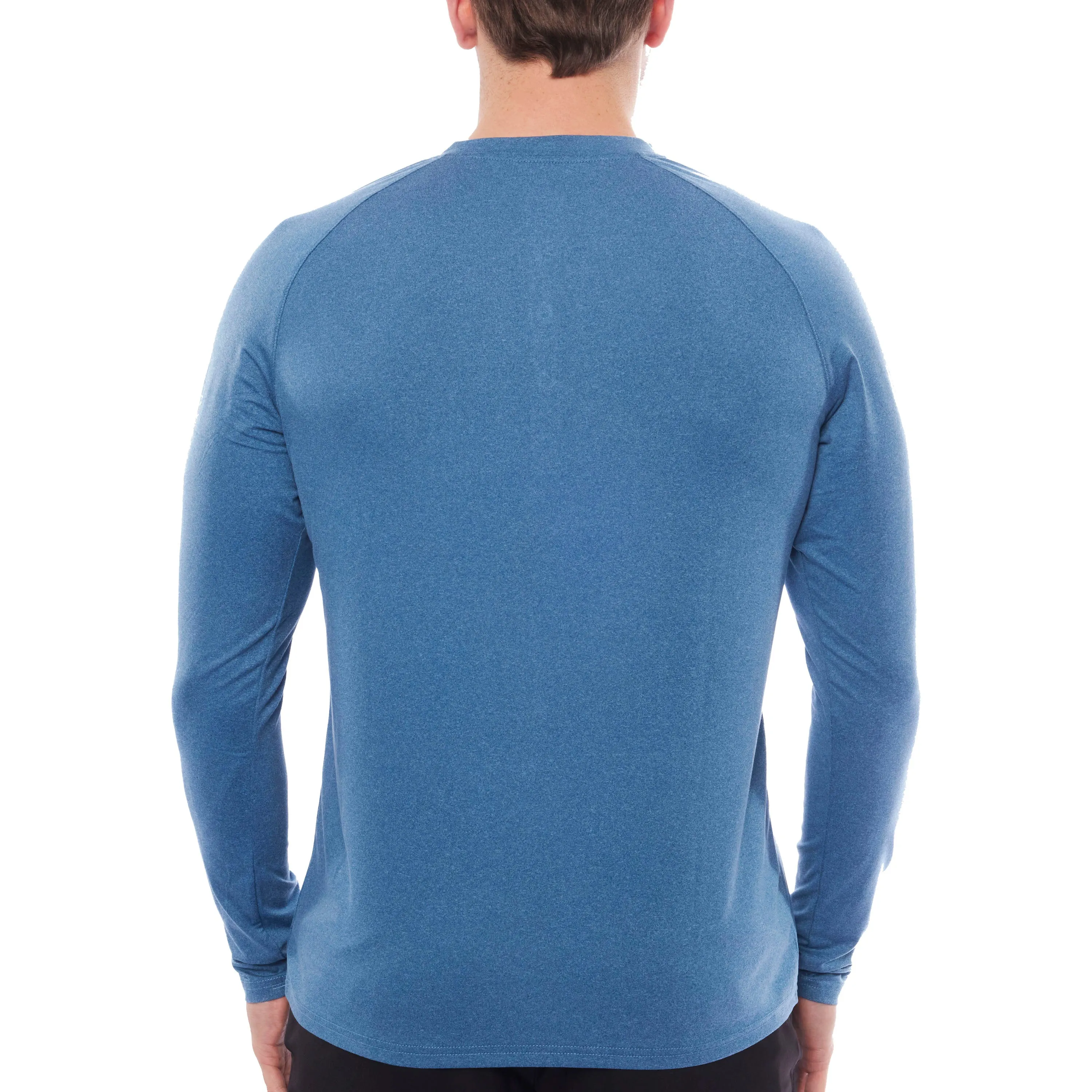 Men's Lounge Henley Long Sleeve Shirt - CLOSEOUT