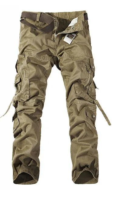 Military Style Tactical Multi-pocket Cargo Pants