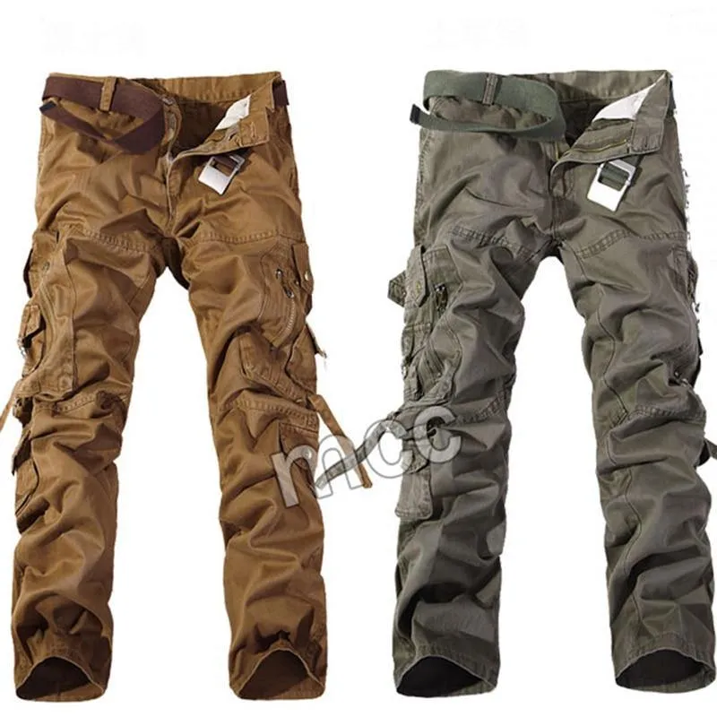 Military Style Tactical Multi-pocket Cargo Pants