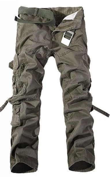 Military Style Tactical Multi-pocket Cargo Pants