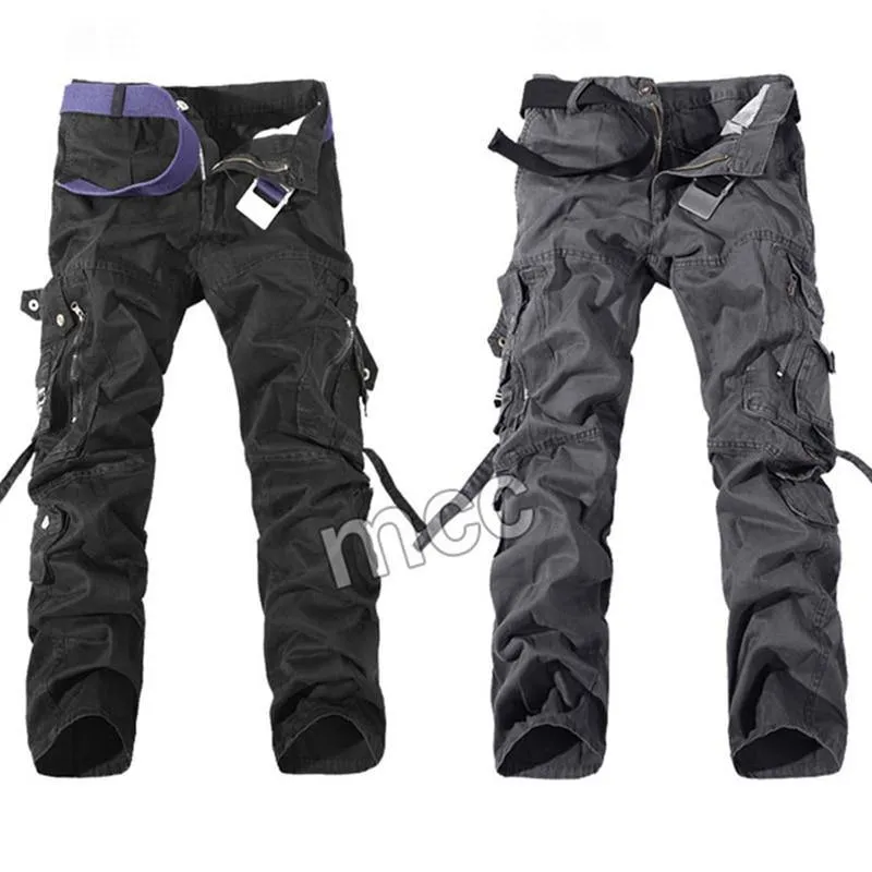 Military Style Tactical Multi-pocket Cargo Pants