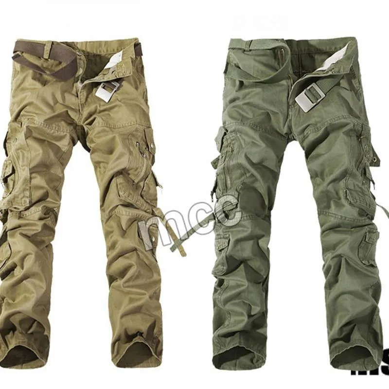 Military Style Tactical Multi-pocket Cargo Pants