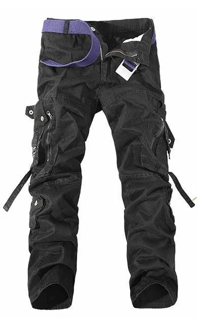 Military Style Tactical Multi-pocket Cargo Pants