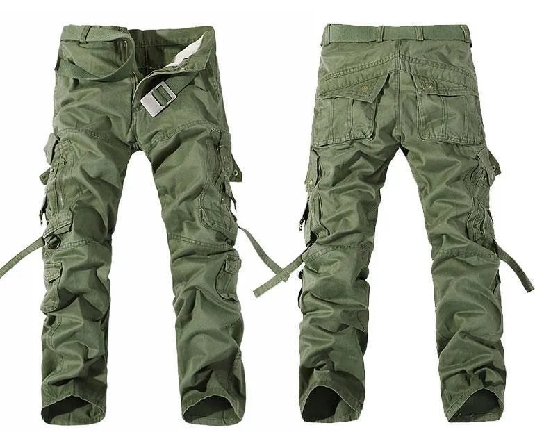 Military Style Tactical Multi-pocket Cargo Pants