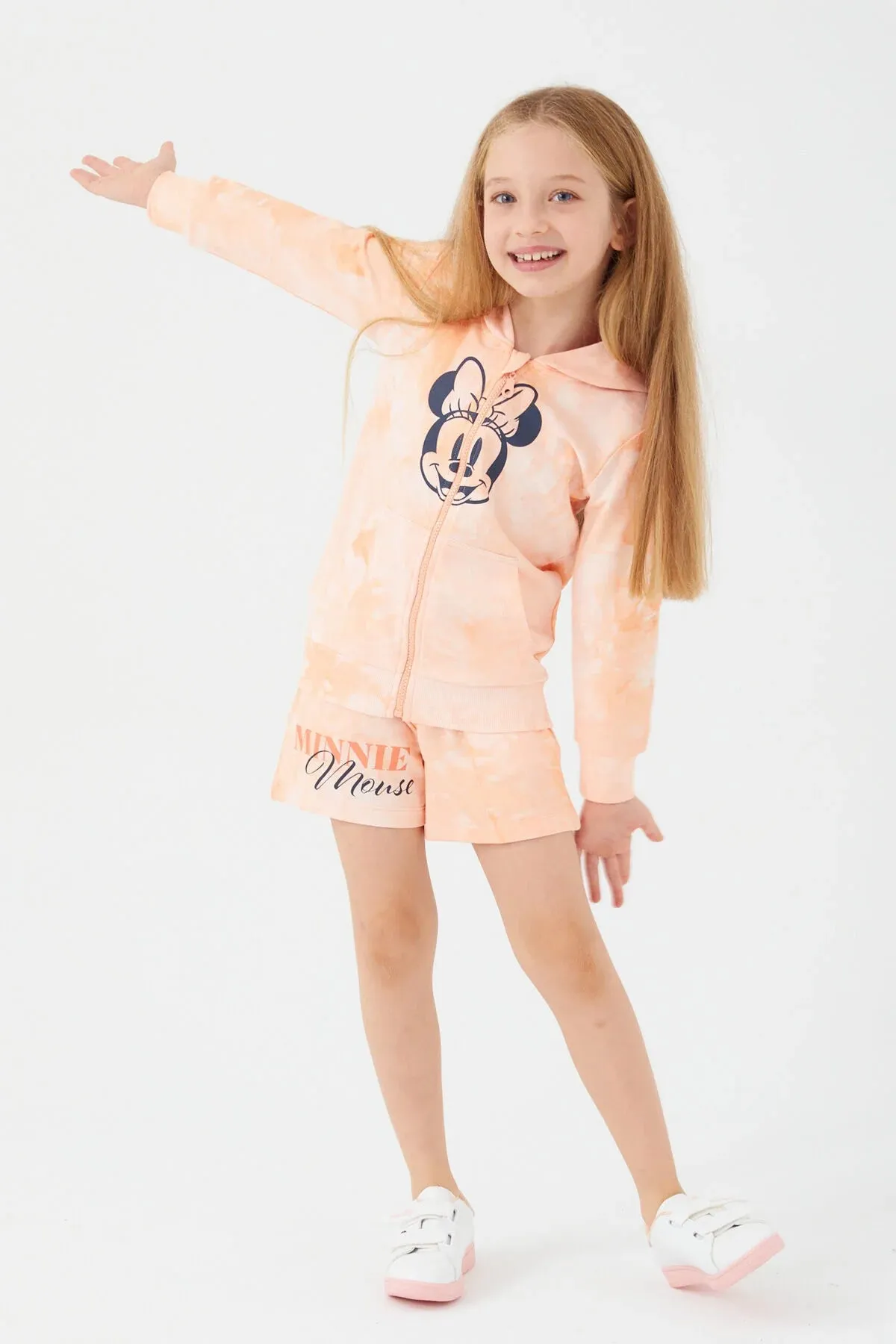 Minnie Mouse Orange 2PC Hoodie Set