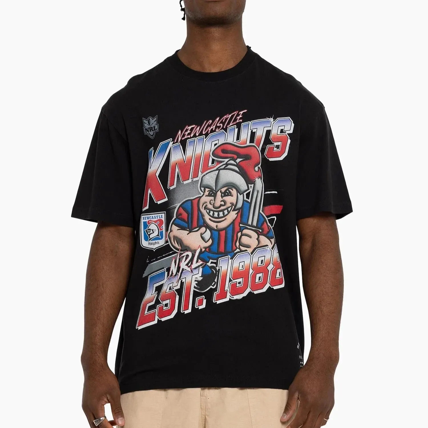 Mitchell & Ness Newcastle Knights Character Tee