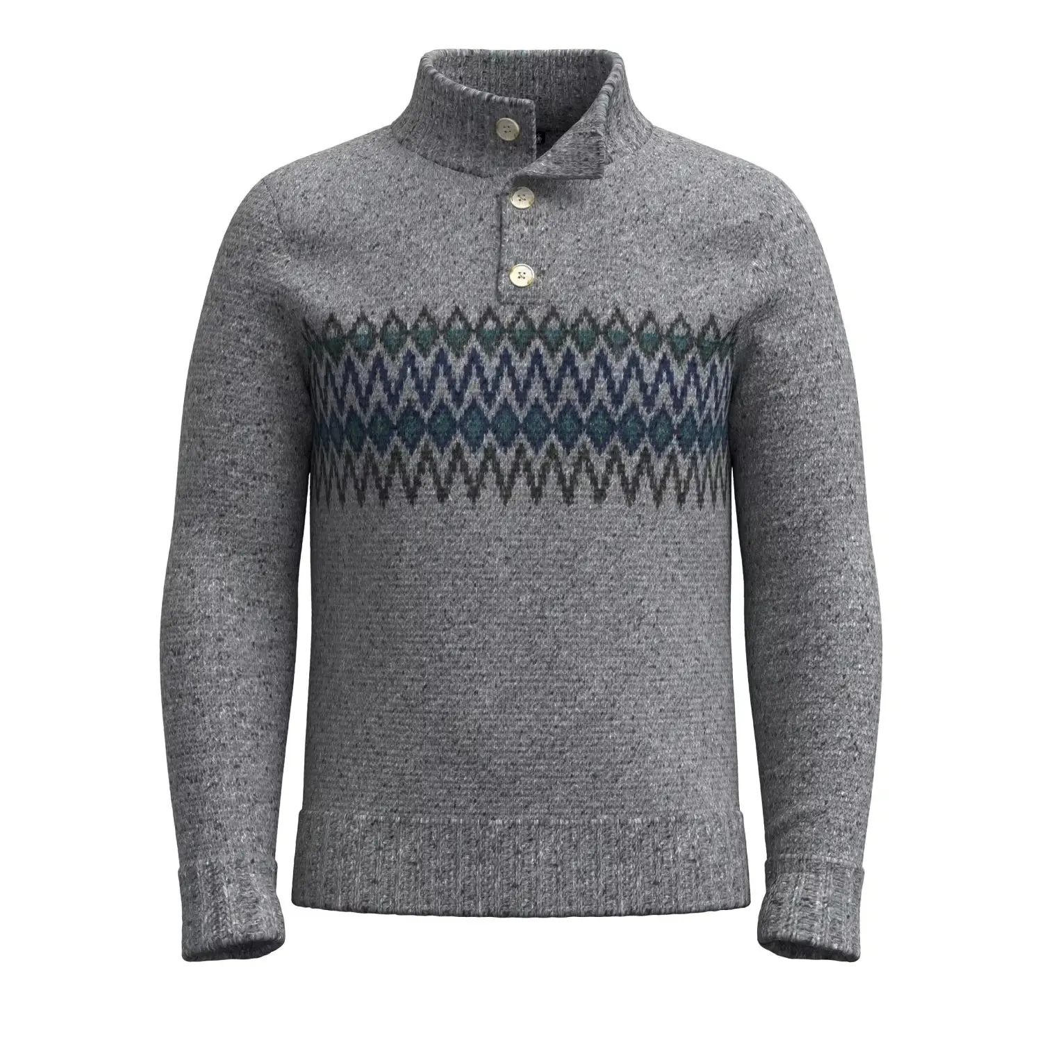 M's Heavy Henley Sweater