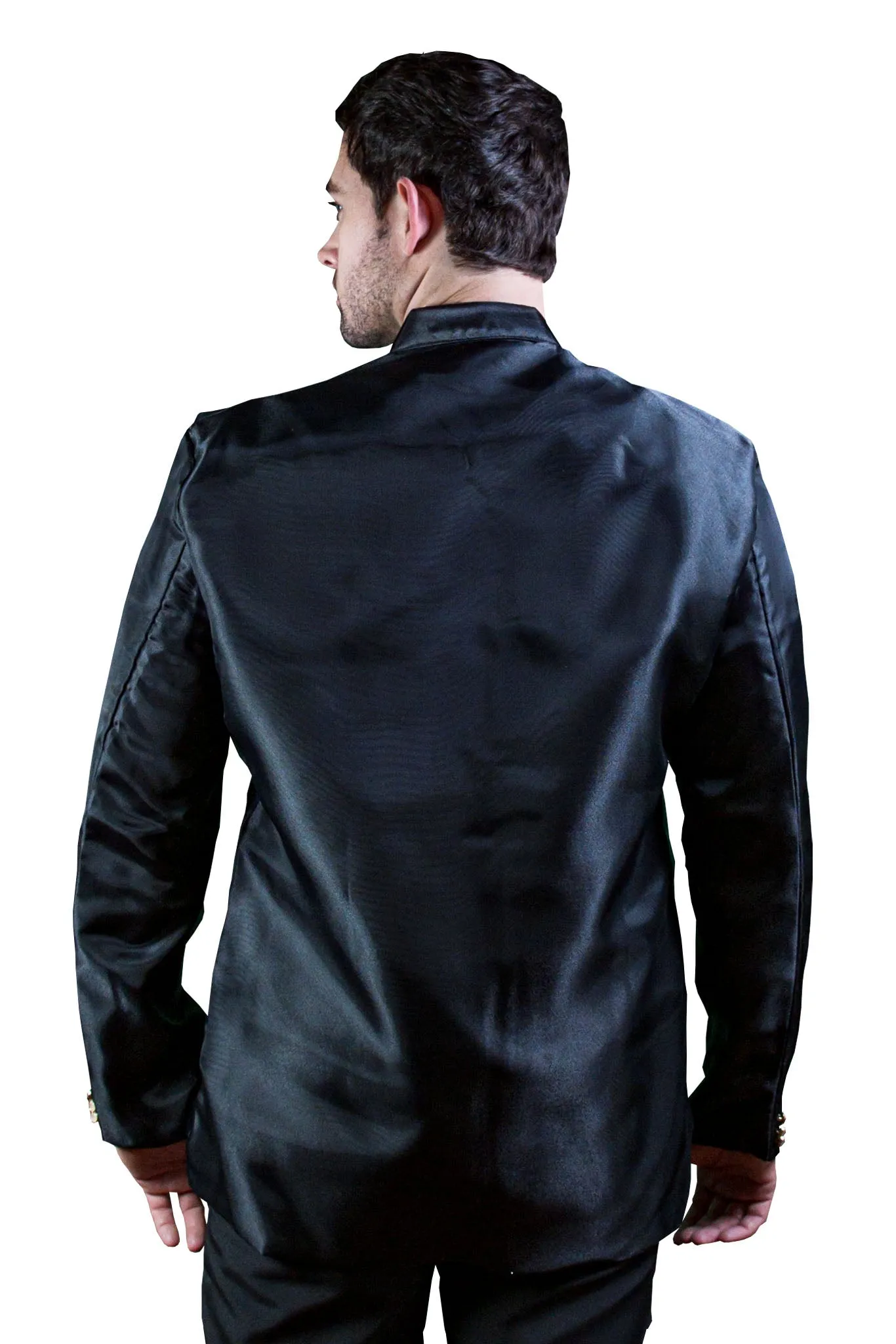 MT04 - Barong Tagalog Coat Black