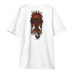 New Deal Mike Vallely Mammoth T Shirt White