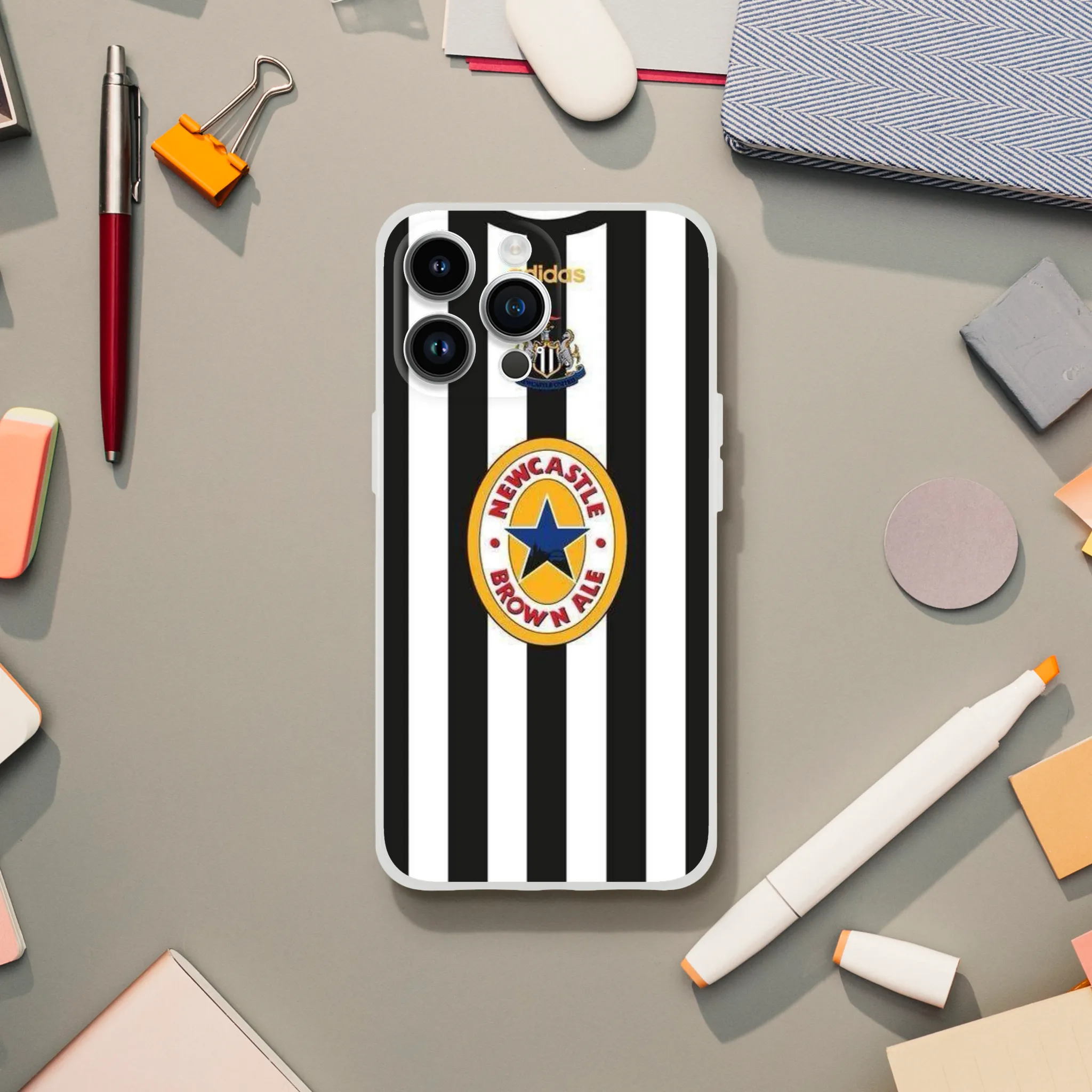 Newcastle Retro Home Shirt - Phone Case