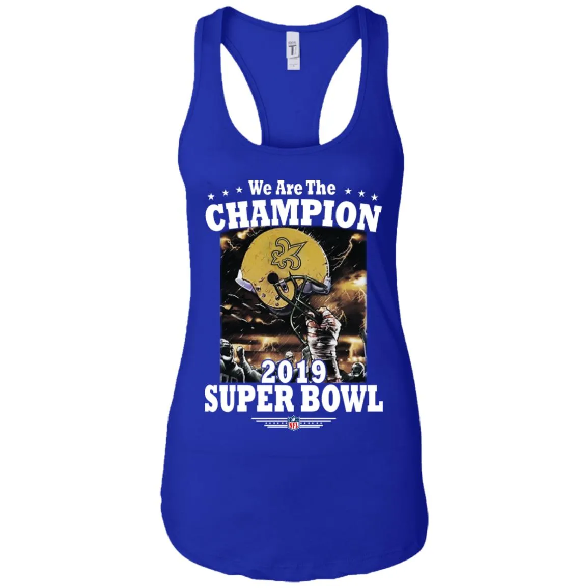 Nfl – New Orleans Saints We Are The Champion 2019 Super Bowl Football Women Tank Top