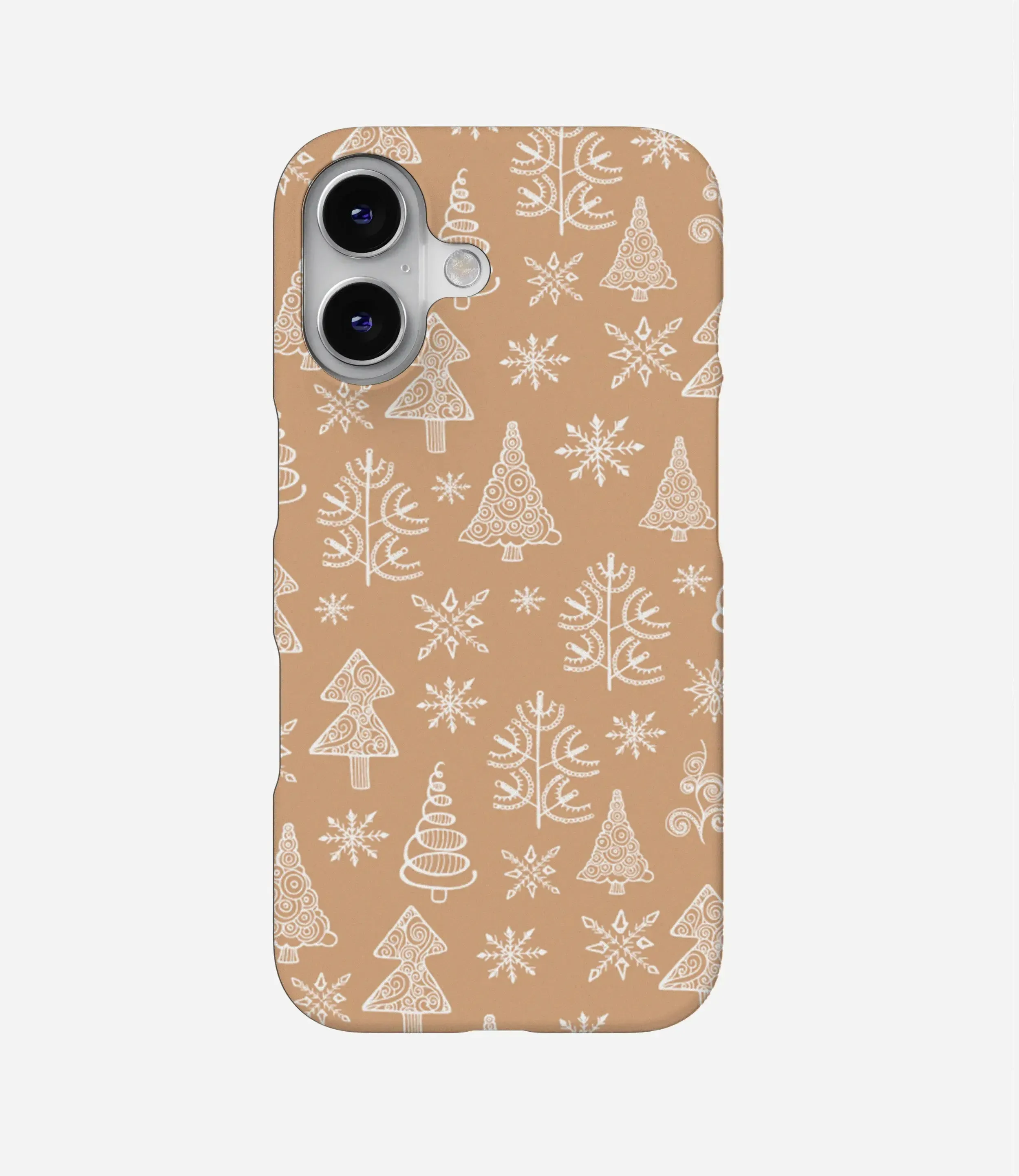 Oak Overcoat Christmas Hard Phone Case