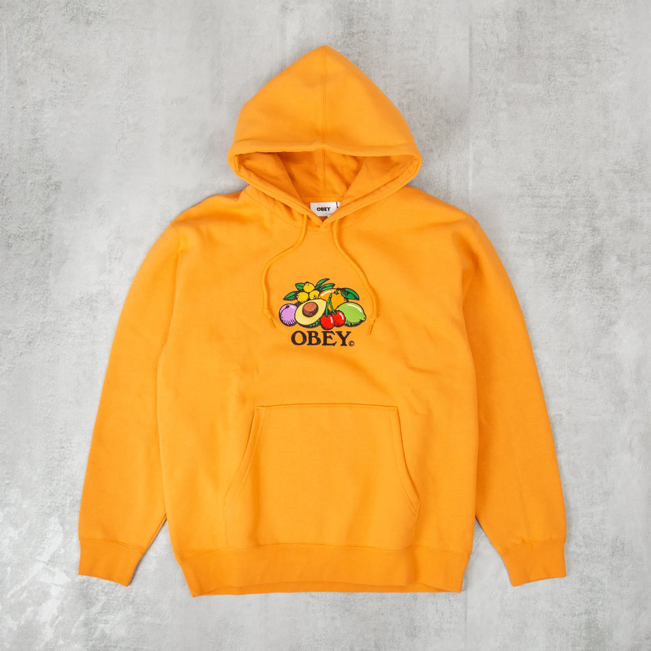 Obey Basket Hood Sweat - Sun Dial