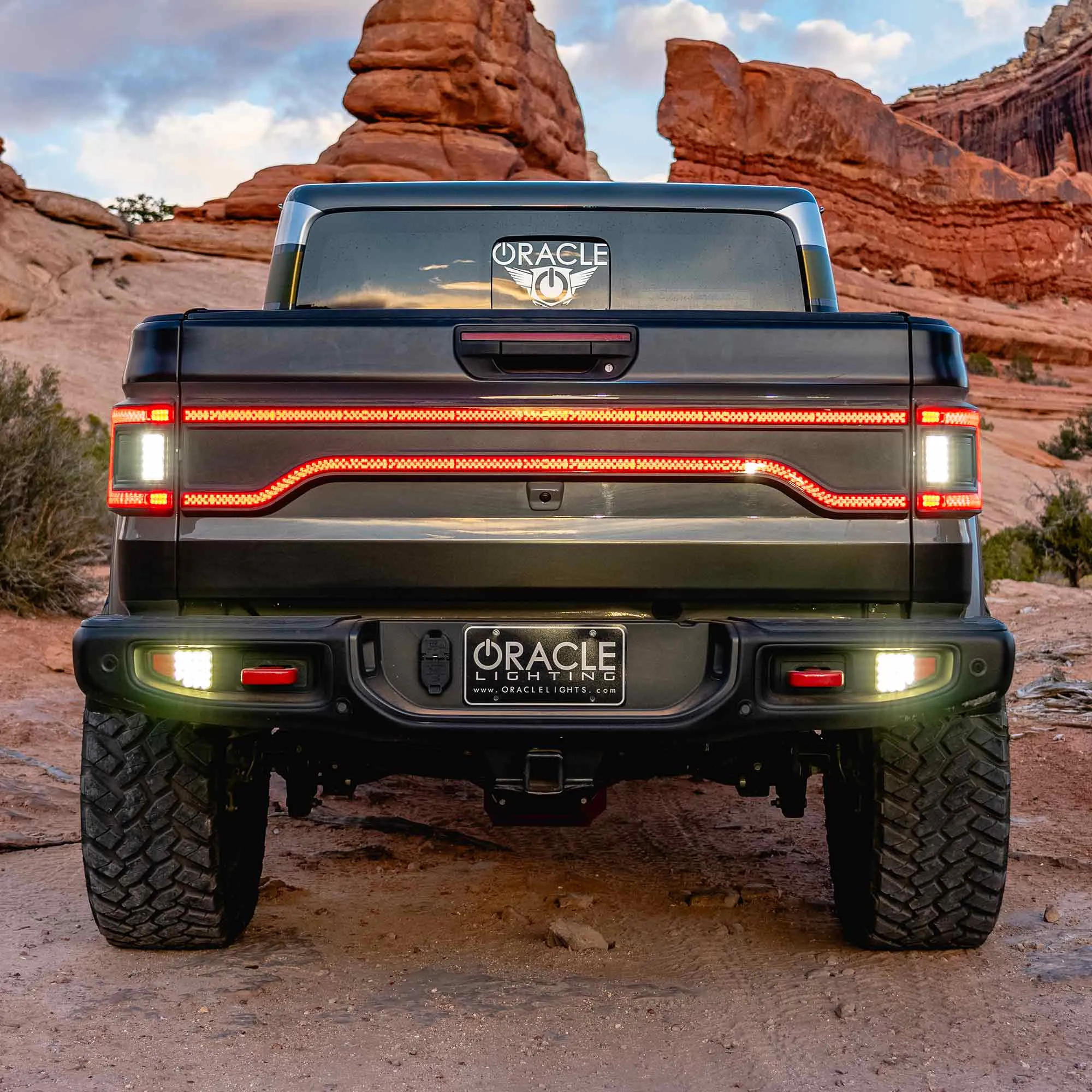 ORACLE Lighting Rear Bumper LED Reverse Lights for Jeep Gladiator JT