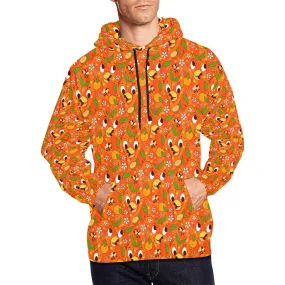 Orange Bird Hoodie for Men