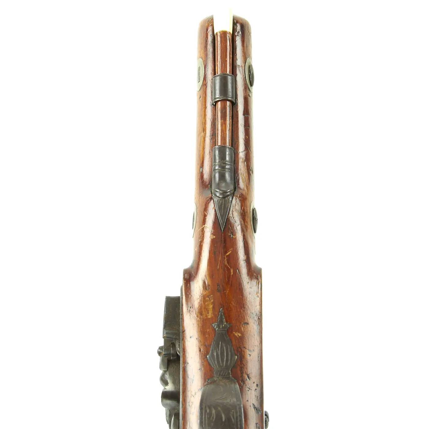 Original British Octagonal Barrel Flintlock Overcoat Pistol by W.J. Acot of London - c. 1825