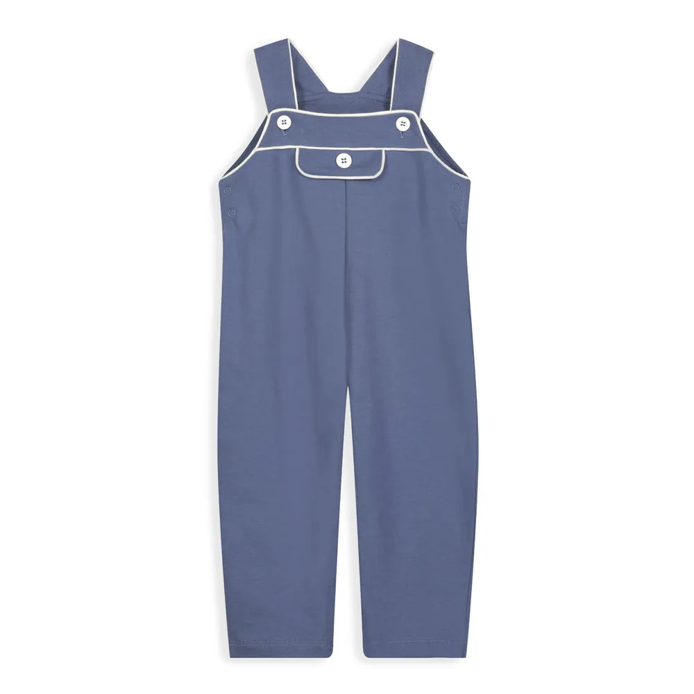 Owen Overall -- Steel Blue French Terry