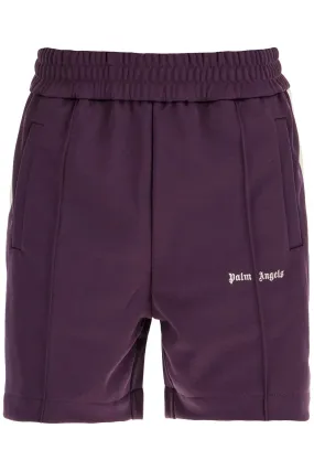 Palm Angels "contrast band track bermuda shorts with