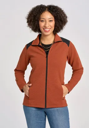 Peri Full Zip Jac - Copper