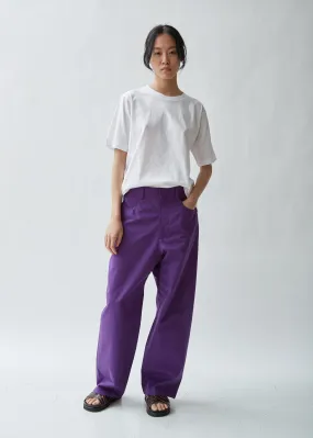 Poet Cotton Twill Compact Trouser