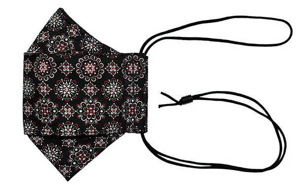 Pop-Up Style Mask (Men's Clear/Smile) - Prints