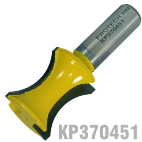 PRO-TECH EXTERNAL BULL NOSE 1' X 1' HALF RADIUS 1/2' SHANK KP370451